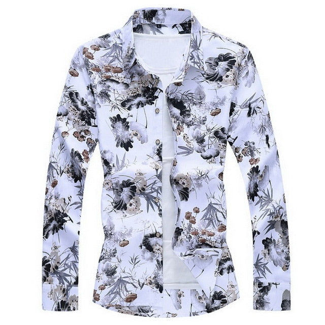 Pax Hawaiian Beach Casual Floral Shirt