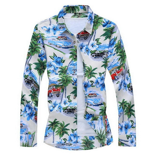 Pax Hawaiian Beach Casual Floral Shirt