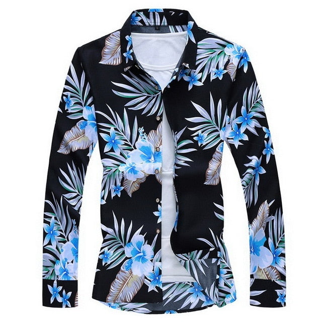 Pax Hawaiian Beach Casual Floral Shirt