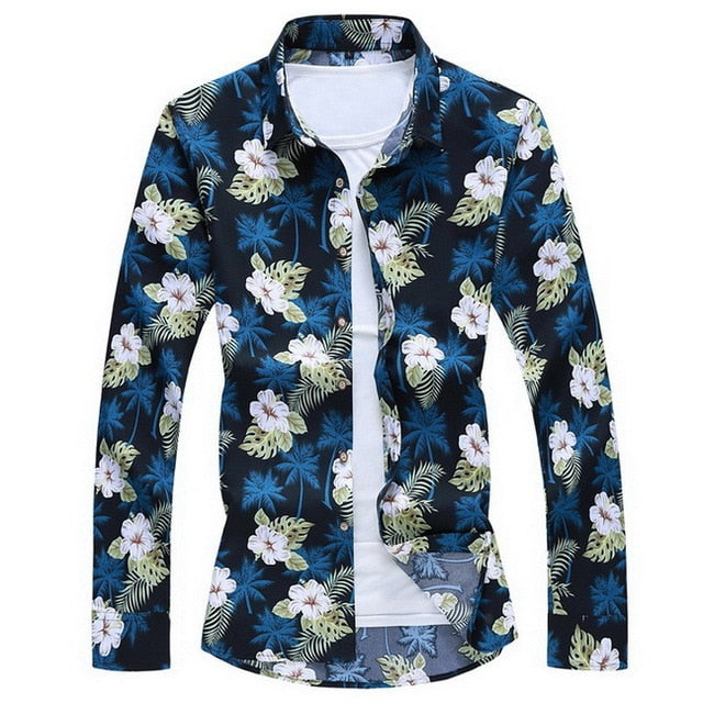 Pax Hawaiian Beach Casual Floral Shirt