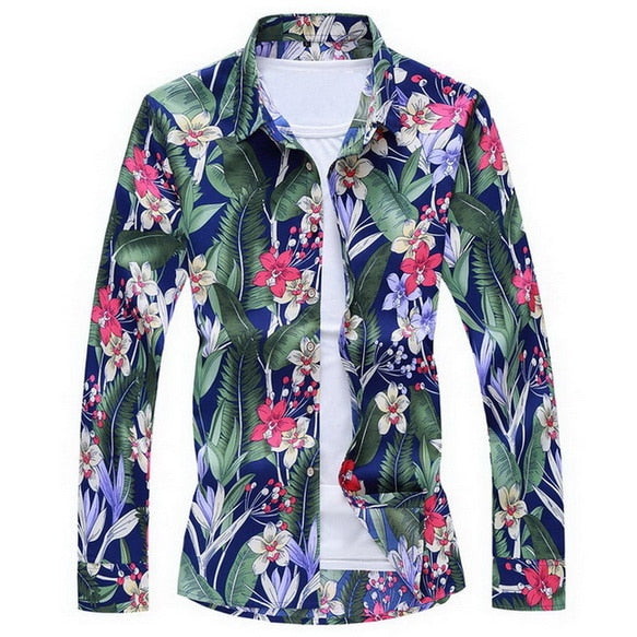 Pax Hawaiian Beach Casual Floral Shirt