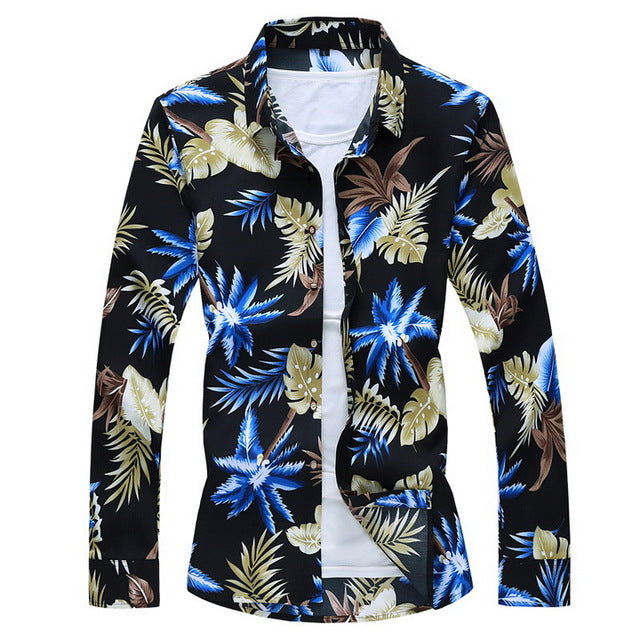 Pax Hawaiian Beach Casual Floral Shirt