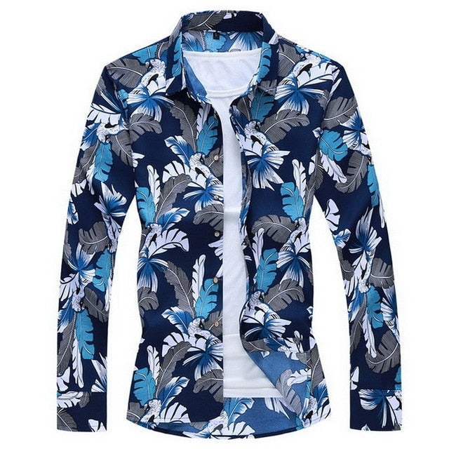 Pax Hawaiian Beach Casual Floral Shirt