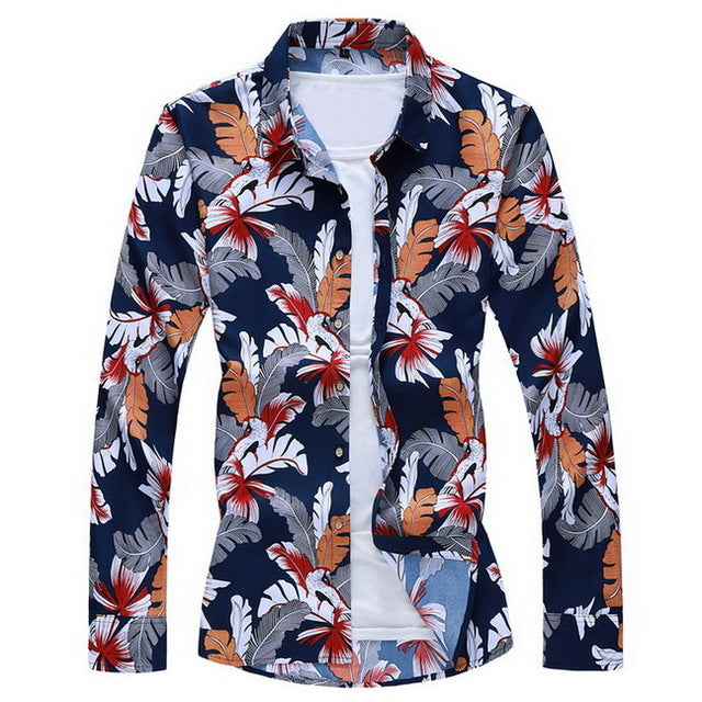 Pax Hawaiian Beach Casual Floral Shirt