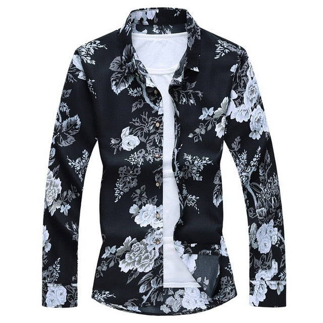 Pax Hawaiian Beach Casual Floral Shirt