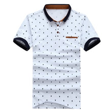 Load image into Gallery viewer, Men&#39;s Skull Dots Print Polo Shirt
