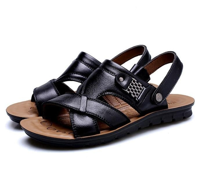 IslandEscape™- Men's Outdoor Leather Roman Sadals