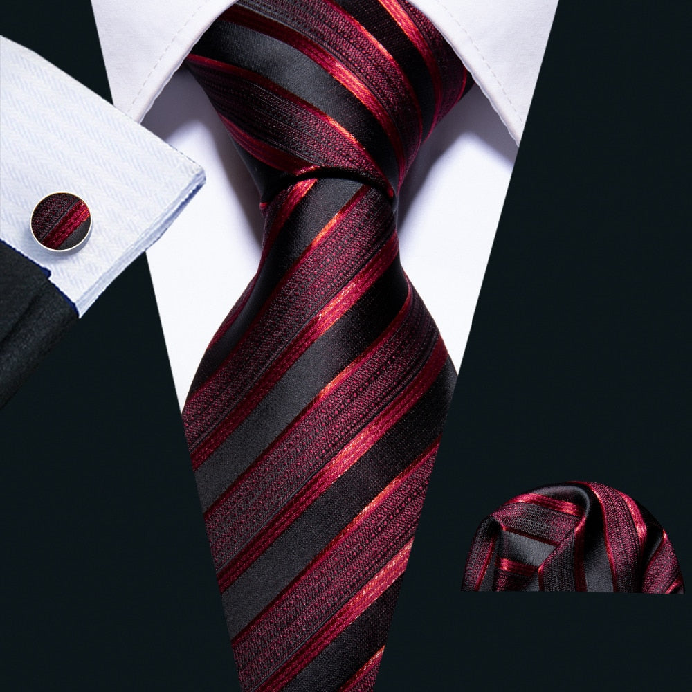 Marion Luxury 100% Silk Tie Set