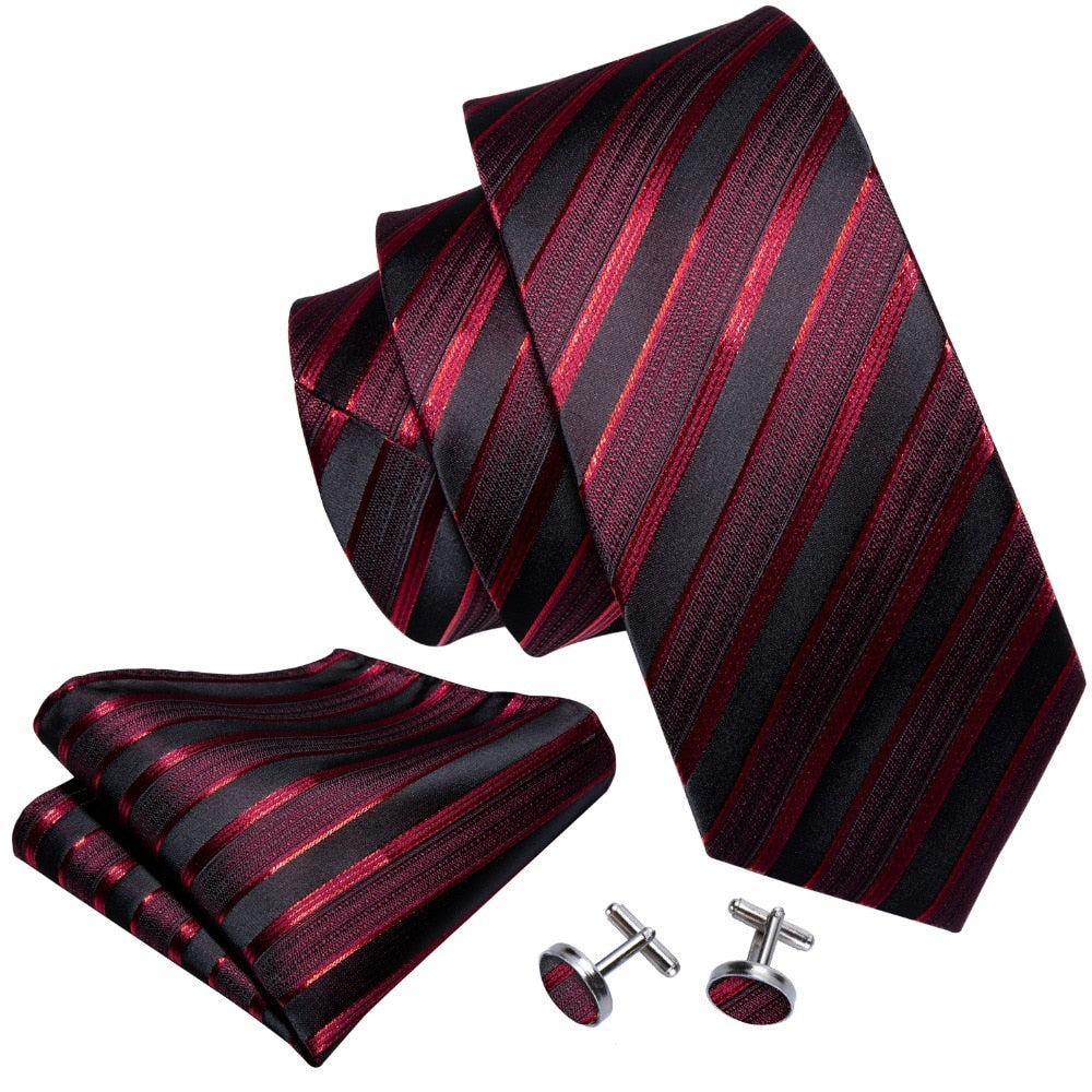 Marion Luxury 100% Silk Tie Set