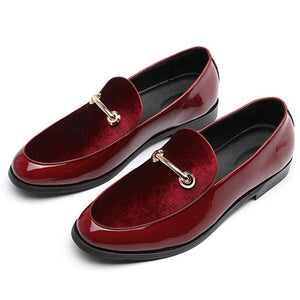 GentlemanGlide™ - Luxury Patent Leather Italian Loafer