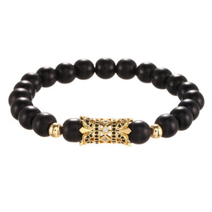 Gold King Crown Bracelet