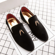 Load image into Gallery viewer, StylishSole™ - Men Velvet Flat Loafers
