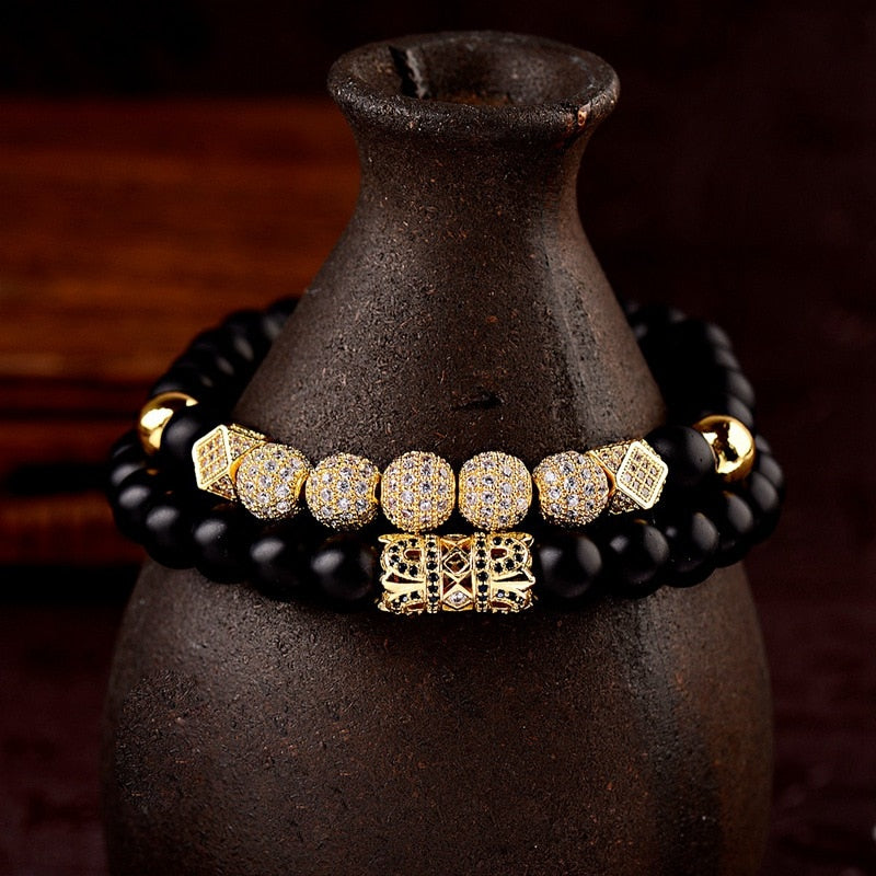 Dylon Natural Stone Beads Bracelets