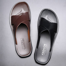 Load image into Gallery viewer, RivieraRoamer™ -  Men&#39;s Italian Leather Luxury Sandals
