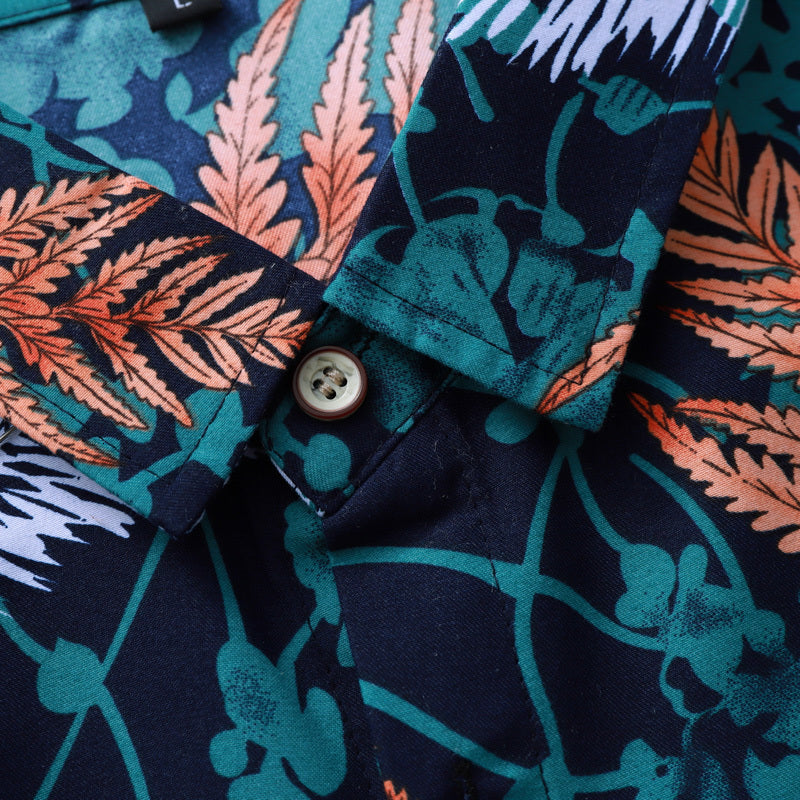 Pax Hawaiian Beach Casual Floral Shirt