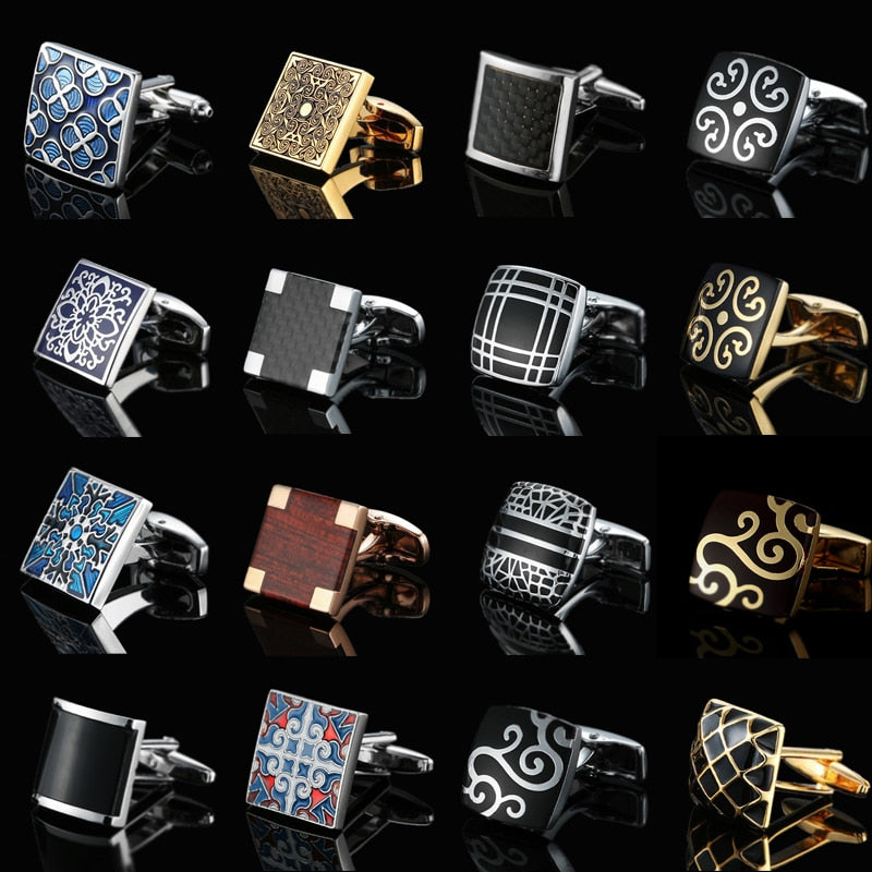 Mario Different Variants Metal Fashion Cufflinks