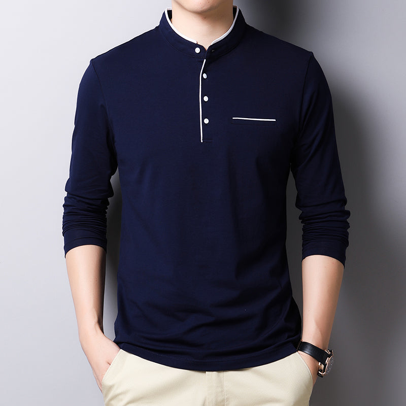 Men Polo Cotton Shirt