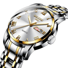 Load image into Gallery viewer, Luxury Business Luminous Waterproof Stainless Steel Quartz Watch
