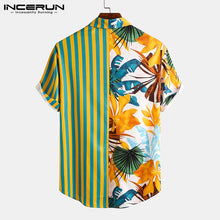 Load image into Gallery viewer, Lorant Striped Patchwork Shirt

