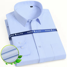 Load image into Gallery viewer, Basic Dress Shirt Single Patch Pocket Formal Business Shirt
