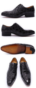 Hayden Black Leather Oxford Shoe
