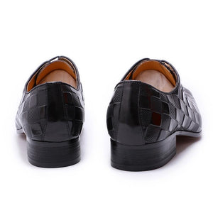 Hayden Black Leather Oxford Shoe