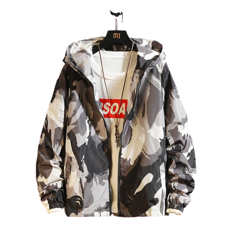 Stylish Casual Windbreaker Jacket