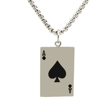 Load image into Gallery viewer, Armani Lucky Ace Pendant Necklace
