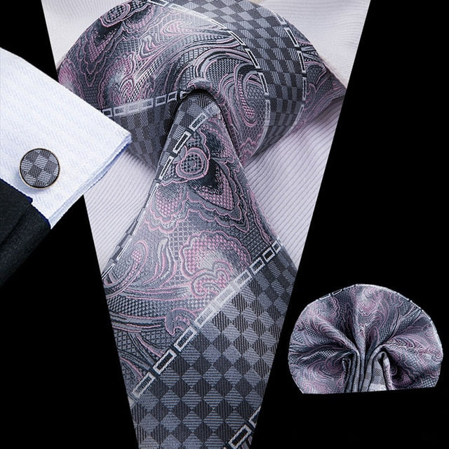 Erik Luxury Silk Men's Tie Set