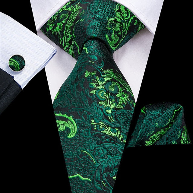 Erik Luxury Silk Men's Tie Set