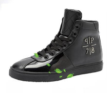 Load image into Gallery viewer, Men Plain Shiny Color Ankle Sneakers
