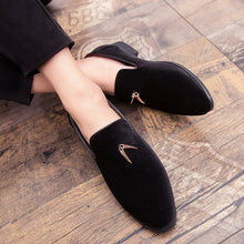 Load image into Gallery viewer, StylishSole™ - Men Velvet Flat Loafers
