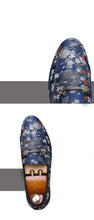 Load image into Gallery viewer, Men Casual Embroider Elegant Fashion Flats Shoes
