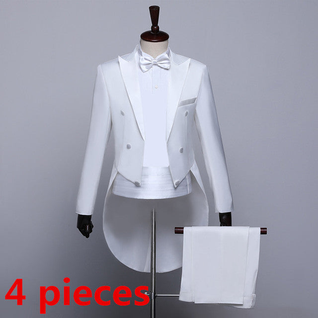 Male Classic Tailcoat Tuxedo Suits