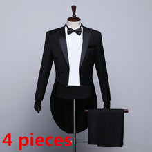 Load image into Gallery viewer, Male Classic Tailcoat Tuxedo Suits
