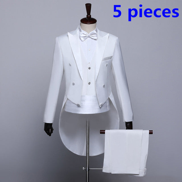 Male Classic Tailcoat Tuxedo Suits