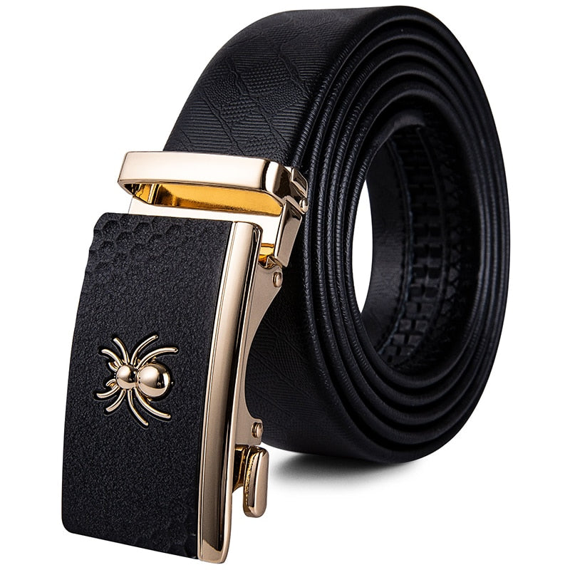 SP Genuine Leather Auto Buckle Belt