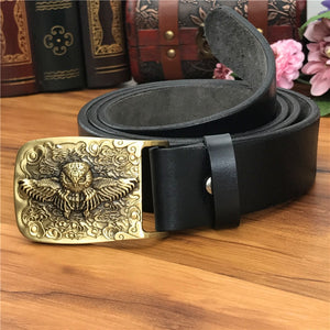 SP Cowboy Style Men leather belt