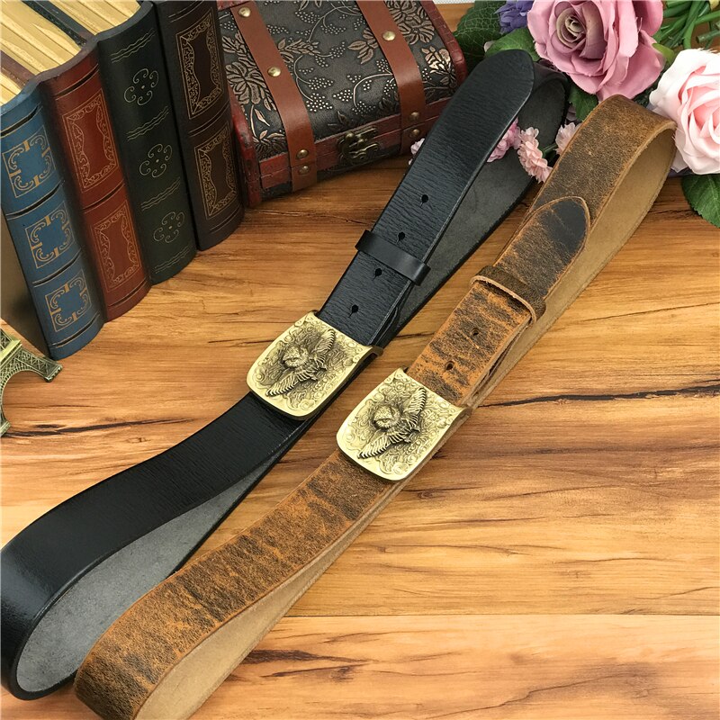 SP Cowboy Style Men leather belt