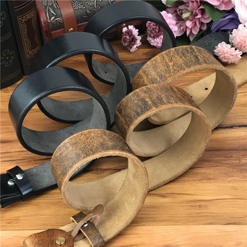 SP Cowboy Style Men leather belt