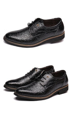 Load image into Gallery viewer, Gerrell Genuine Leather Crocodile Shoes
