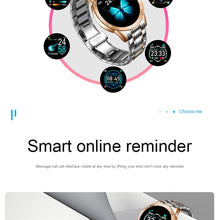 Load image into Gallery viewer, Men’s Luxury Steel Belt Smart Watch  Waterproof Sport Fitness Android Watch
