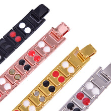 Load image into Gallery viewer, Male Energy Magnetic Tourmaline Bracelet - Health Care Jewelry
