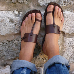 RomanValor™ - Gladiator Clip-Toe Retro Sandals