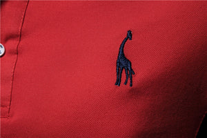 Polo Men's Shirt With Giraffe Logo