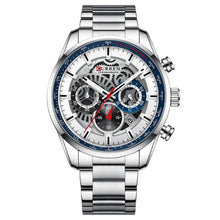 Load image into Gallery viewer, Mens Luxury Casual Quartz Wristwatches with Luminous Sport Chronograph Clock
