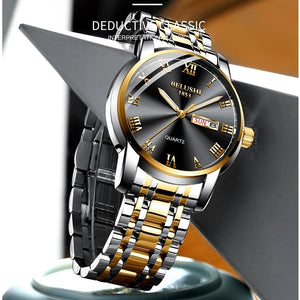 Luxury Big Dial Waterproof Quartz Watch