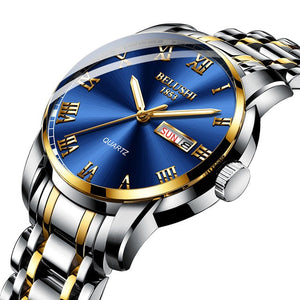 Luxury Big Dial Waterproof Quartz Watch
