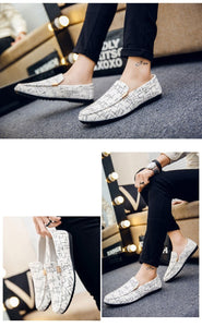 Men Suede Leather Slip On Moccasins Shoes