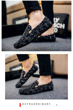 Load image into Gallery viewer, Men Suede Leather Slip On Moccasins Shoes
